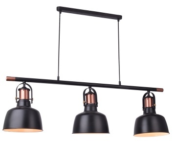 Corp de iluminat suspendat Darling 3 Line 3LINE - Negru