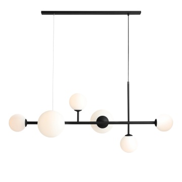 Corp de iluminat suspendat Dione 4xE14 / E27 - Negru