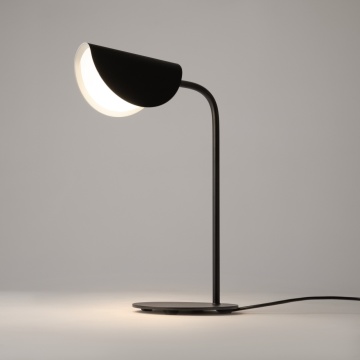 Lampă de masă Mollis 30.5 cm G9 - Negru