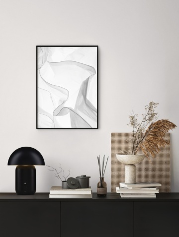 Lampa de masa Pois Negru Ø20 x H 25,5 cm