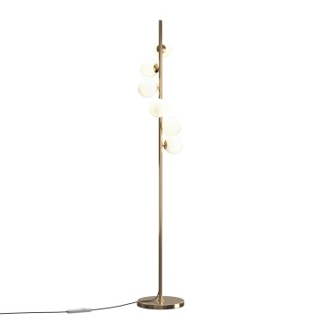 Lampadar Dallas H 150 cm G9 - Auriu