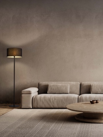 Lampadar Sibnia Negru Ø45 x H 165 cm