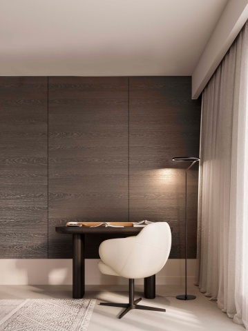 Lampadar Tilia Negru Ø33 x H 168 cm