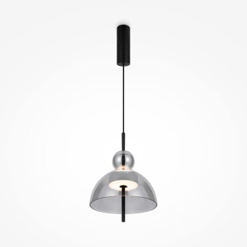 Pendul Bangkok Ø 25 cm 3000K - Negru