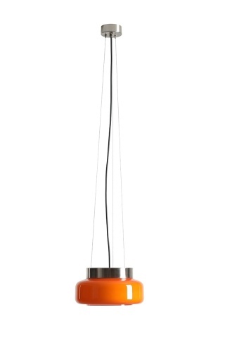 Pendul Bonbon 24,5 cm 1xGX53 - Portocaliu