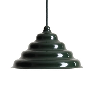 Pendul Fala 29 cm 1xG9 - Verde