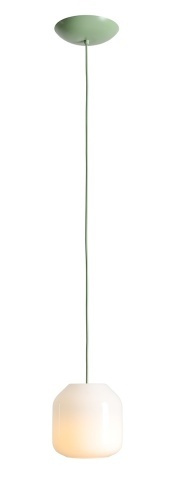 Pendul Flask 18 cm 1xE14 - Verde salvie