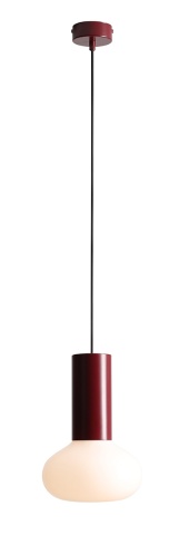 Pendul Flo 19 cm 1xE14 - Rubiniu
