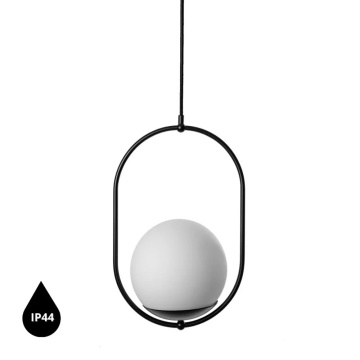 Pendul KOBAN B black IP44, negru