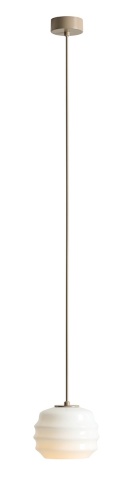 Pendul Puff 16 cm 1xE27 - Bej