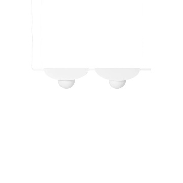 Pendul SALLO B white double, alb