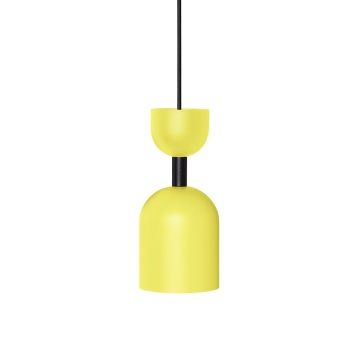 Pendul SUPURU yellow with black tube, galben