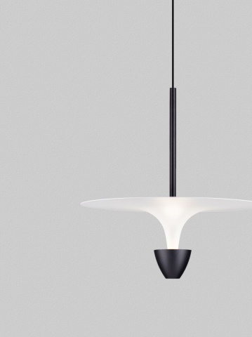 Pendul Topio Negru / Alb Ø34 x H 180 cm