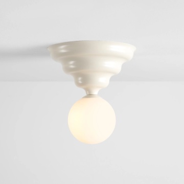 Plafoniera Fala Crem deschis M 23 cm 1xG9