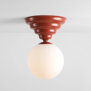Plafoniera Fala Teracotă L 29 cm 1xE27