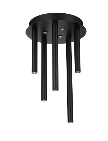 Plafonieră Ilios 5 - Negru