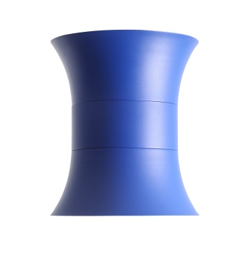 Plafoniera Kibo Albastru cobalt M 25 cm 1xGX53
