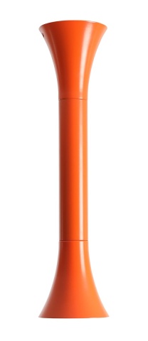 Plafoniera Kibo Flare L 10 cm 1xGU10 - Portocaliu