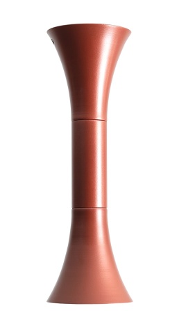 Plafoniera Kibo Ruginiu M 10 cm 1xGU10