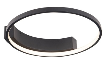 Plafonieră Velvet 40cm negru