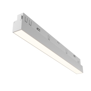 Proiector pentru sina Sina magnetica Exility - 30.4 cm, DIM DALI Alb