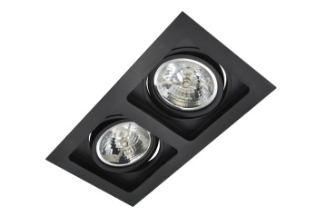 Spot încastrat Sisto 2 Bk/Bk - Negru
