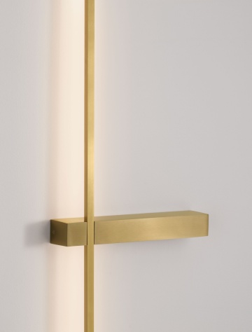 Aplica Danessa Auriu 22,2 x 4 x 103 cm