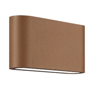 Aplică de exterior Cove E239-27 LED 2X6W 2700K – cafeniu texturat aluminiu