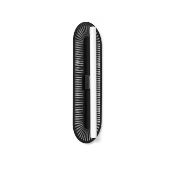 Aplică de perete SAUVA A black openwork, negru