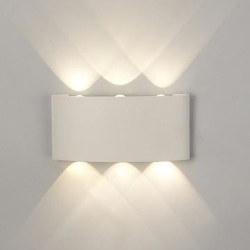 Aplica exterior Arcs 6W 3000K - Alb