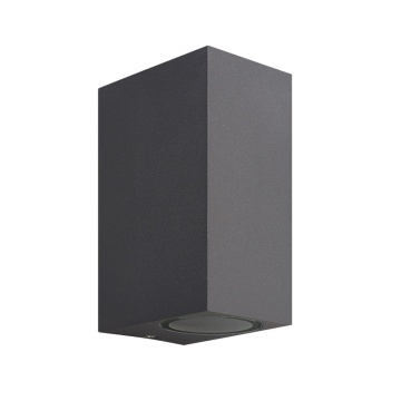 Aplica exterior Kandanchu L 7 cm, A 9,5 cm - Gri Oscuro