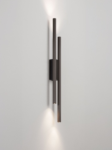 Aplica perete decorativa Brillia Negru 6,7 x 4,6 x 60 cm