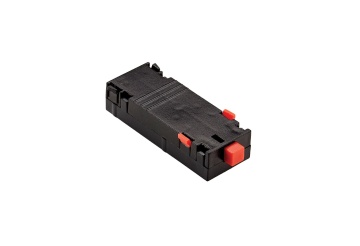 Conector electric sistem șină Beta - Negru