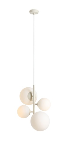 Corp de iluminat suspendat Bloom 2xE14 / E27 - Crem