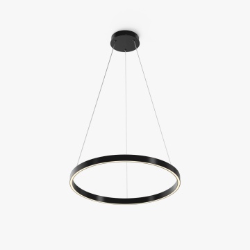 Corp de iluminat suspendat Rim Ø 60 cm - Negru