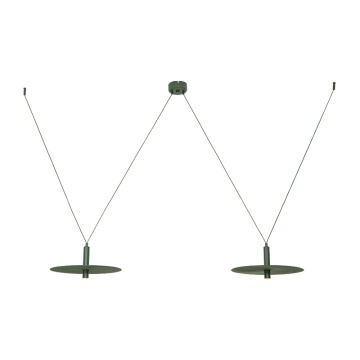 Corp de iluminat suspendat Varese 3000K - Verde