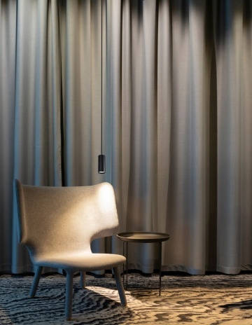 Pendul Aila Negru Ø5,6 x H 120 cm