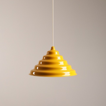 Pendul Fala 36 cm 1xG9 - Galben intens