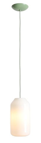 Pendul Flask 19 cm 1xE27 - Verde salvie