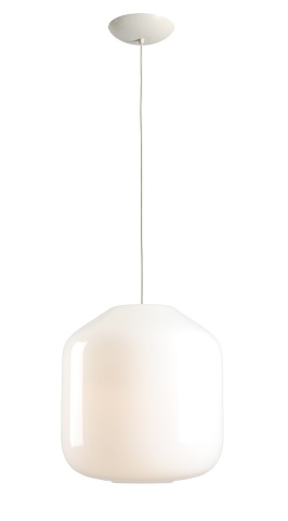 Pendul Flask 40 cm 3xE27 - Alb bumbac