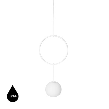 Pendul ISUULLA A white IP44, alb