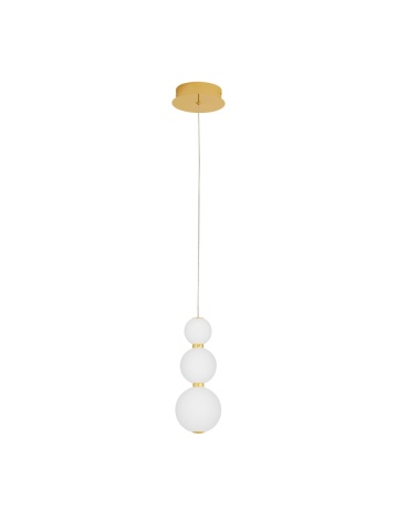 Pendul Perla Auriu / Opal Ø10 x H 150 cm