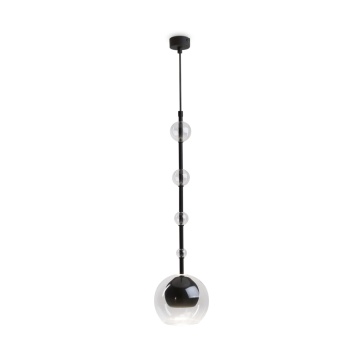 Pendul Ros Ø 16 cm GU10 - Negru