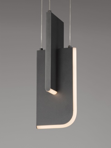 Pendul Totem Argintiu / Gri 15 x 15 x 200 cm