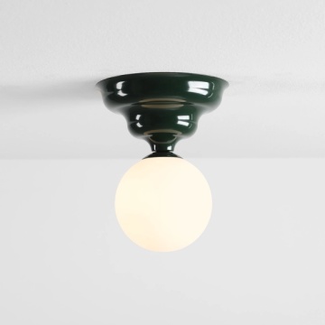 Plafoniera Fala Verde intens S 17 cm 1xG9