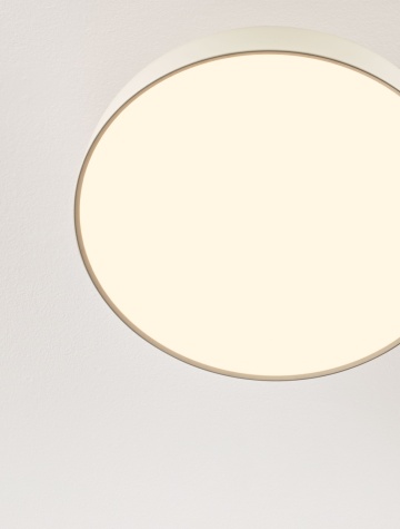 Plafoniera Noelia Cream Ø50 x H 15 cm