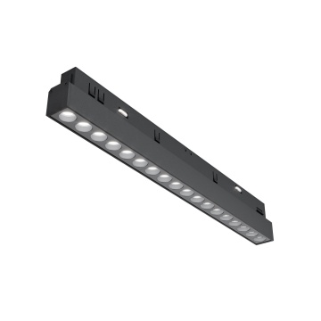 Proiector pentru sina Sina magnetica Exility - 32.7 cm, DIMABIL, Negru