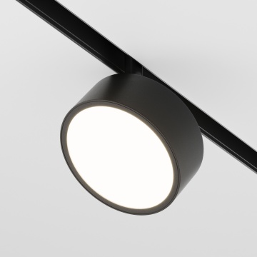 Proiector pentru sina Sina magnetica Exility - Ø 10.2 cm, 4000K, Negru