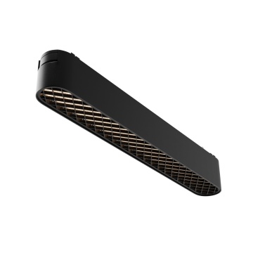 Proiector pentru sina Sistem Radity - 22.2 cm, 3000K Negru