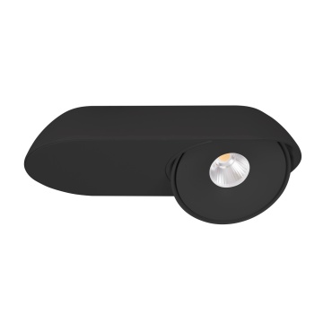Spot aparent Vector 10W negru